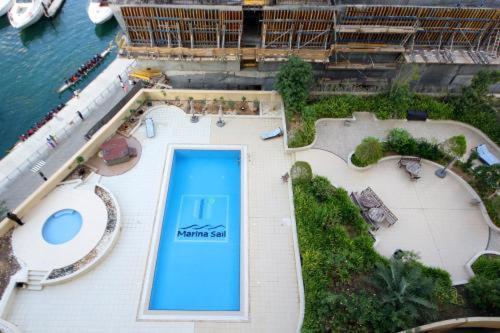 Lovely 1-Bedroom Apartment In The Heart Of Dubai Marina Exteriör bild