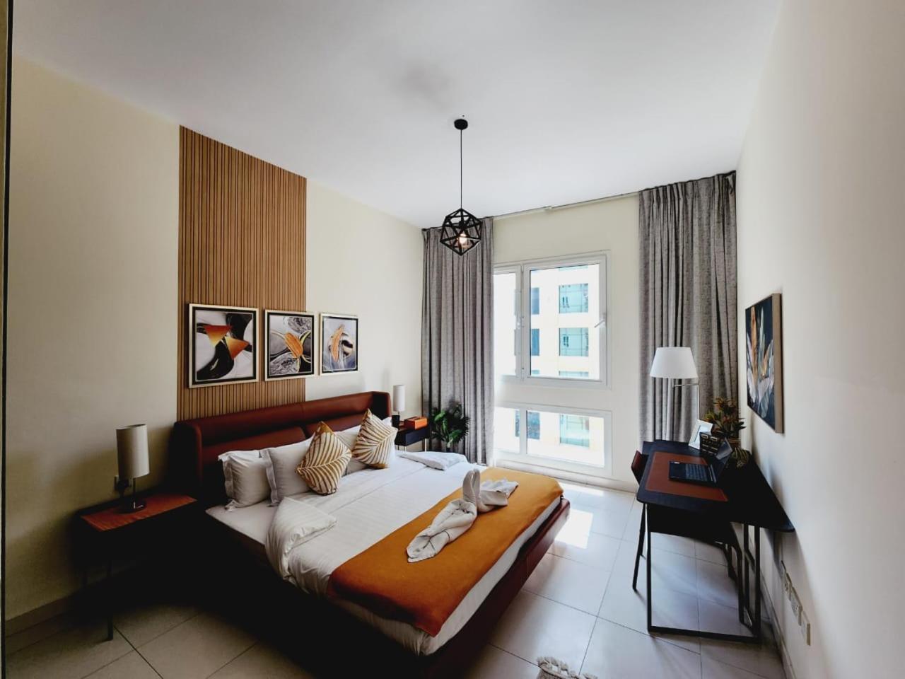 Lovely 1-Bedroom Apartment In The Heart Of Dubai Marina Exteriör bild